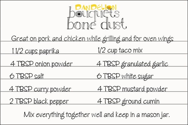 bone dust